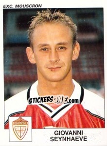 Sticker Giovanni Seynhaeve - Football Belgium 2000-2001 - Panini