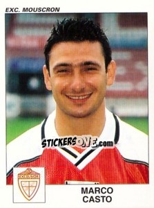 Sticker Marco Casto - Football Belgium 2000-2001 - Panini