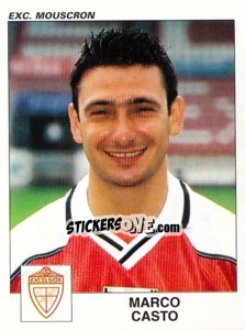 Sticker Marco Casto - Football Belgium 2000-2001 n. 298 - Panini