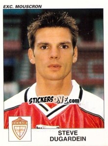 Sticker Steve Dugardein - Football Belgium 2000-2001 - Panini