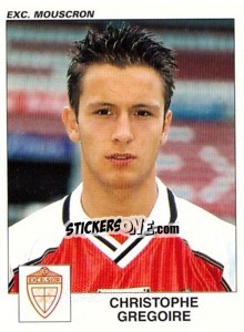 Sticker Christophe Gregoire - Football Belgium 2000-2001 n. 301 - Panini