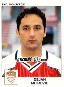 Sticker Dejan Mitrovic - Football Belgium 2000-2001 - Panini
