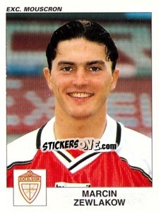 Sticker Marcin Zewlakow - Football Belgium 2000-2001 - Panini