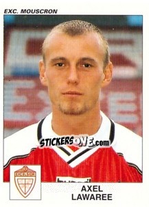 Sticker Axel Lawaree - Football Belgium 2000-2001 - Panini