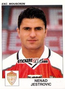 Sticker Nenad Jestrovic - Football Belgium 2000-2001 - Panini