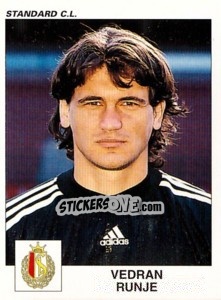 Sticker Vedran Runje - Football Belgium 2000-2001 - Panini
