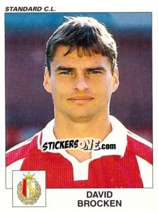 Sticker David Brocken - Football Belgium 2000-2001 - Panini