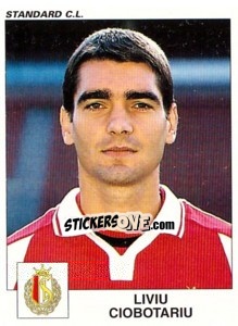 Sticker Liviu Ciobotariu - Football Belgium 2000-2001 n. 313 - Panini