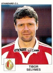 Sticker Tibor Selymes - Football Belgium 2000-2001 - Panini