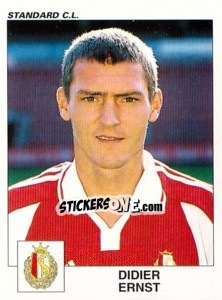 Sticker Didier Ernst - Football Belgium 2000-2001 - Panini