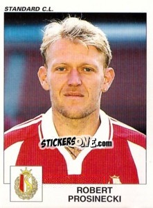 Sticker Robert Prosinecki - Football Belgium 2000-2001 - Panini