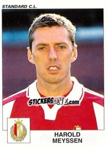 Sticker Harold Meyssen - Football Belgium 2000-2001 - Panini