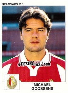 Cromo Michael Goossens - Football Belgium 2000-2001 - Panini