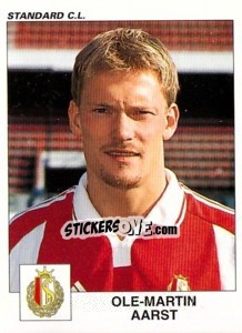 Sticker Ole-Martin Aarst - Football Belgium 2000-2001 - Panini