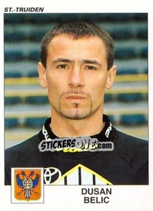 Sticker Dusan Belic - Football Belgium 2000-2001 - Panini