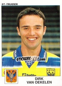 Figurina Dirk van Oekelen - Football Belgium 2000-2001 n. 336 - Panini
