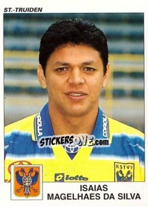 Figurina Isaias Magelhaes Da Silva - Football Belgium 2000-2001 - Panini