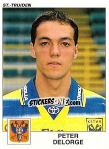 Sticker Peter Delorge - Football Belgium 2000-2001 n. 341 - Panini