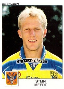 Sticker Stijn Meert - Football Belgium 2000-2001 - Panini