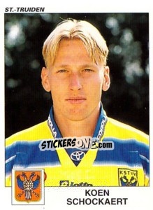 Sticker Koen Schockaert - Football Belgium 2000-2001 - Panini