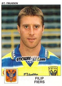 Sticker Filip Fiers - Football Belgium 2000-2001 - Panini