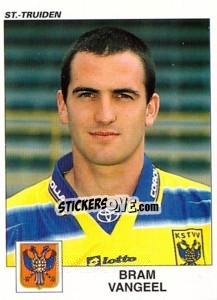 Sticker Bram Vangeel - Football Belgium 2000-2001 n. 346 - Panini