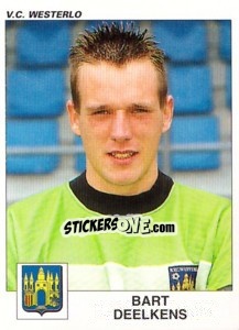 Sticker Bart Deelkens - Football Belgium 2000-2001 n. 350 - Panini