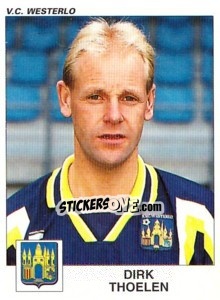 Sticker Dirk Thoelen - Football Belgium 2000-2001 - Panini