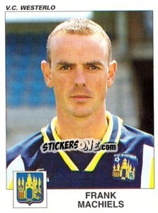 Sticker Frank Machiels - Football Belgium 2000-2001 n. 353 - Panini