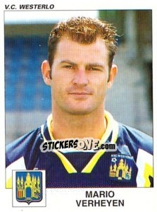 Sticker Mario Verheyen - Football Belgium 2000-2001 n. 354 - Panini