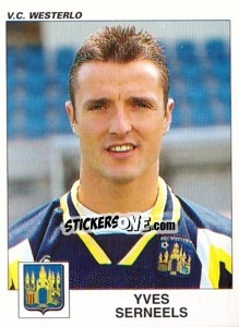 Sticker Yves Serneels - Football Belgium 2000-2001 - Panini