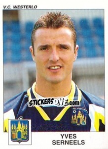 Sticker Yves Serneels - Football Belgium 2000-2001 n. 356 - Panini