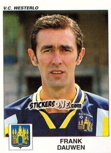 Sticker Frank Dauwen - Football Belgium 2000-2001 - Panini