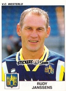 Sticker Rudy Janssens - Football Belgium 2000-2001 - Panini