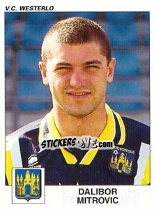 Cromo Dalibor Mitrovic - Football Belgium 2000-2001 - Panini