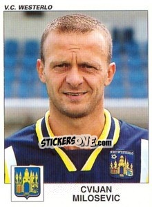 Sticker Cvijan Milosevic - Football Belgium 2000-2001 n. 363 - Panini