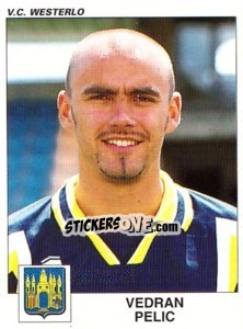 Sticker Vedran Pelic - Football Belgium 2000-2001 n. 364 - Panini