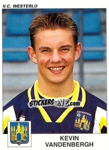 Sticker Kevin Vandenbergh - Football Belgium 2000-2001 n. 365 - Panini