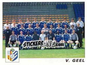 Sticker V. Geel (Elftal-Equipe) - Football Belgium 2000-2001 n. 373 - Panini