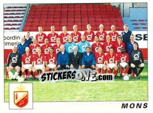 Sticker Mons (Elftal-Equipe) - Football Belgium 2000-2001 - Panini