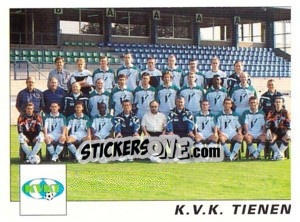 Sticker K.V.K. Tienen (Elftal-Equipe) - Football Belgium 2000-2001 - Panini