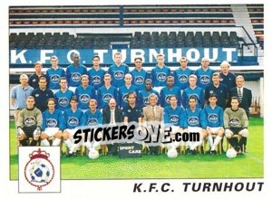 Figurina K.F.C. Turnhout (Elftal-Equipe) - Football Belgium 2000-2001 - Panini