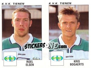 Figurina Roel Elsen / Kris Bogaerts - Football Belgium 2000-2001 - Panini