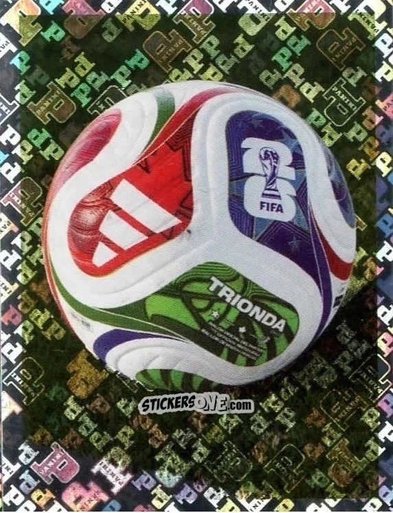 Figurina Official Ball - Fifa World Cup 2026. Standard Edition n. FWC5 - Panini