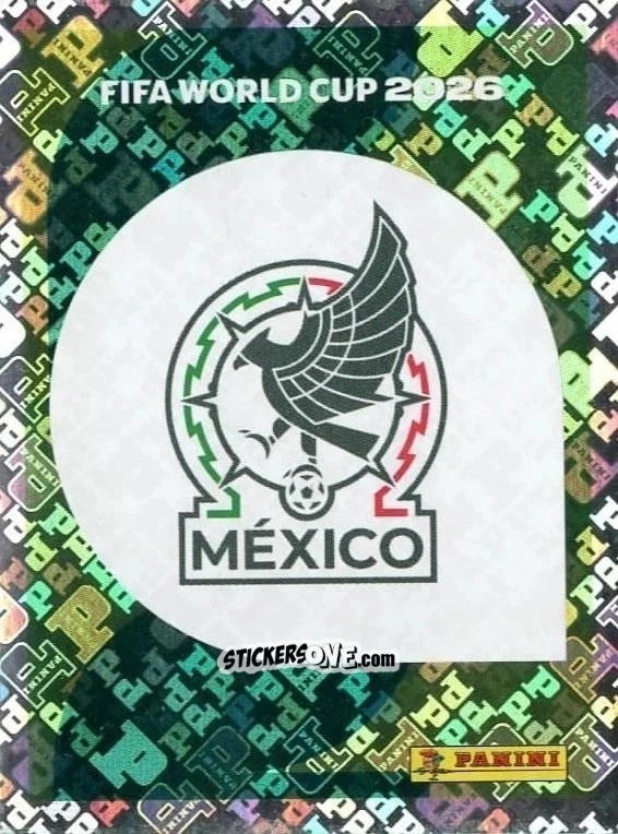 Sticker Emblem - Fifa World Cup 2026. Standard Edition n. MEX1 - Panini