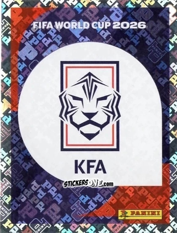 Figurina Emblem - Fifa World Cup 2026. Standard Edition n. KOR1 - Panini