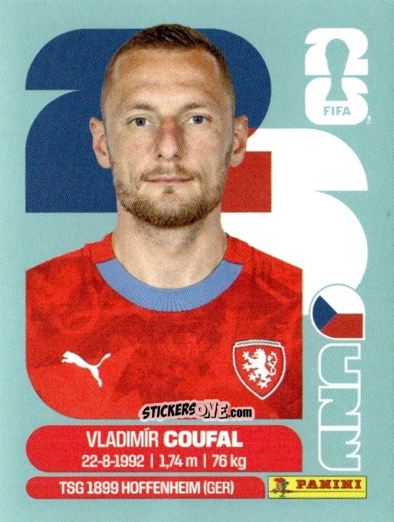 Figurina Vladimir Coufal - Fifa World Cup 2026. Standard Edition n. CZE5 - Panini