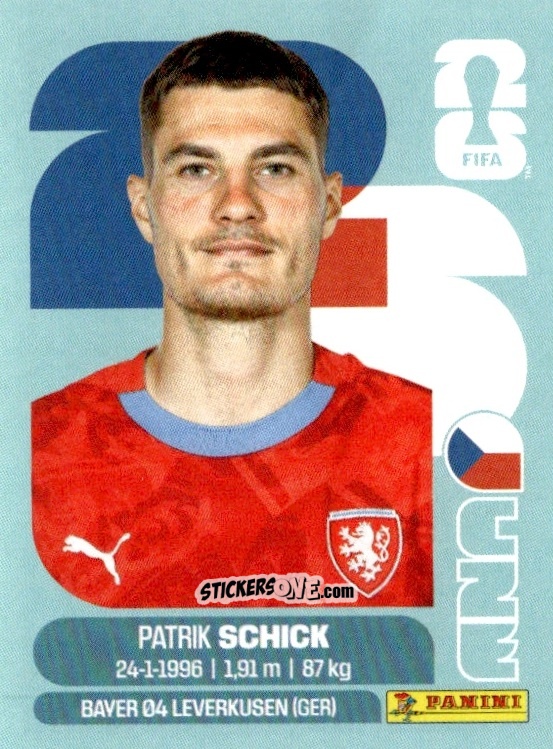 Cromo Patrik Schick - Fifa World Cup 2026. Standard Edition n. CZE20 - Panini