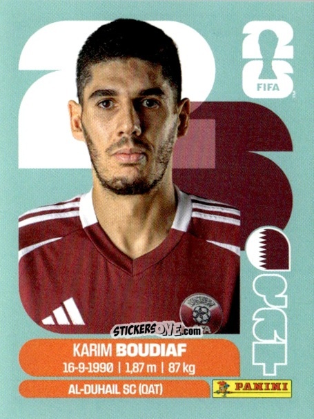 Sticker Karim Boudiaf