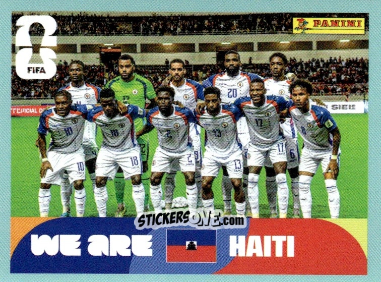 Sticker Team Photo - Fifa World Cup 2026. Standard Edition n. HAI13 - Panini